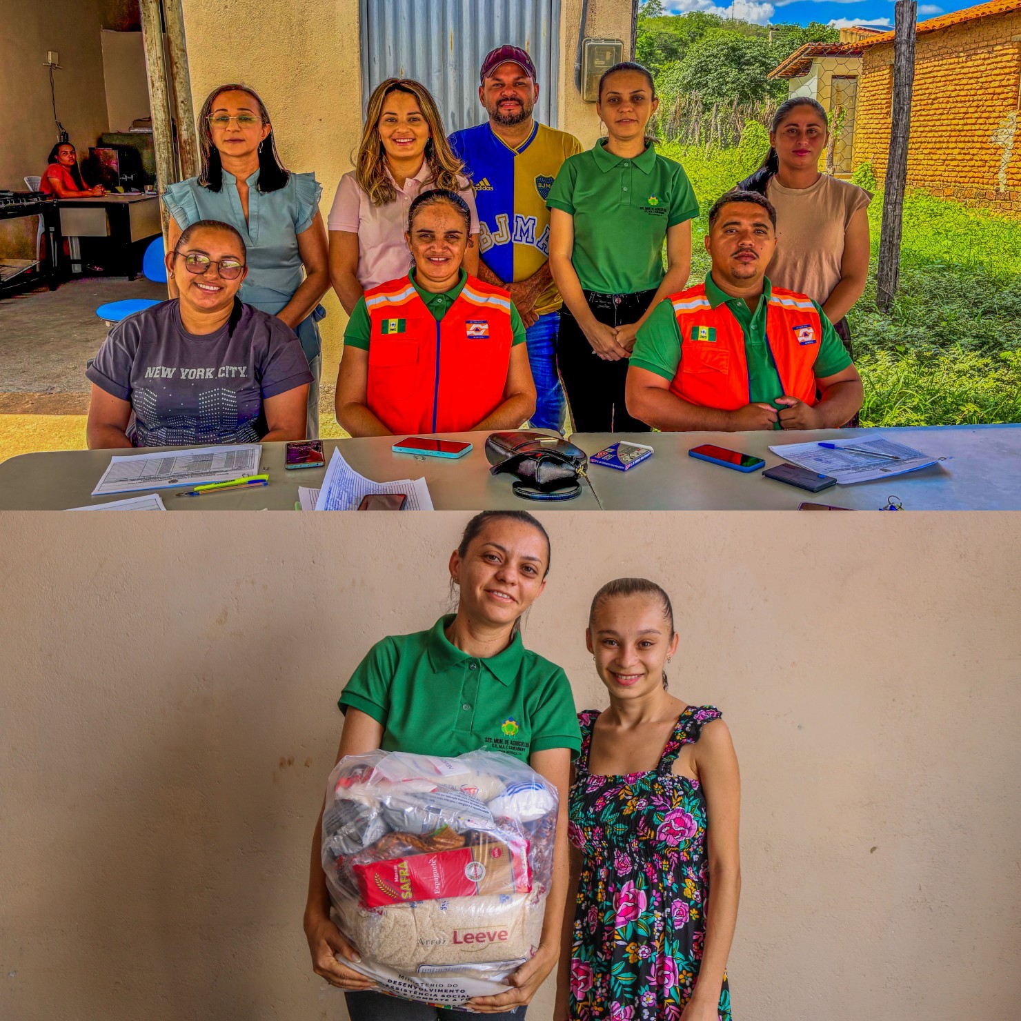 Prefeitura de Vera Mendes assegura 487 cestas básicas e realiza entrega a todo vapor para famílias afetadas pela seca