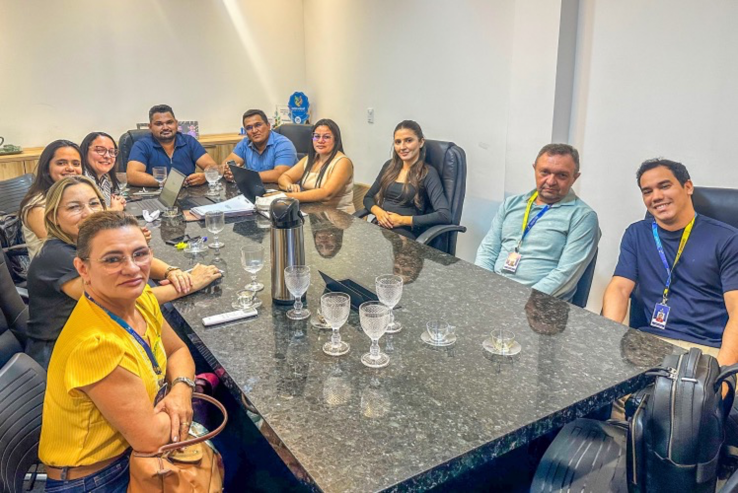 Prefeitura de Vera Mendes recebe equipe técnica do TCE/PI para inspeção e orientações administrativas