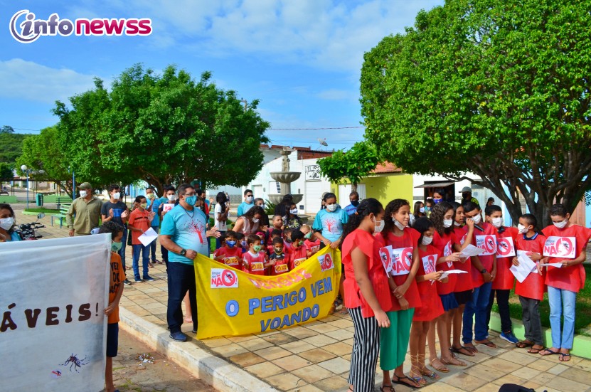 Prefeitura de Vera Mendes realiza campanha em combate ao mosquito da dengue